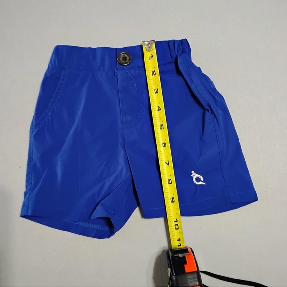 Blue Quail Boys Blue Swim Shorts 3T UPF 50+ Beach Swim Trunks - Picture 5 of 7